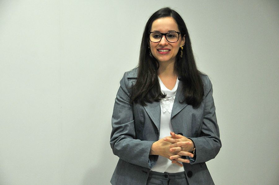 Pronunciamento da defensora pública e diretora regional Aline Mendes de Queiroz
