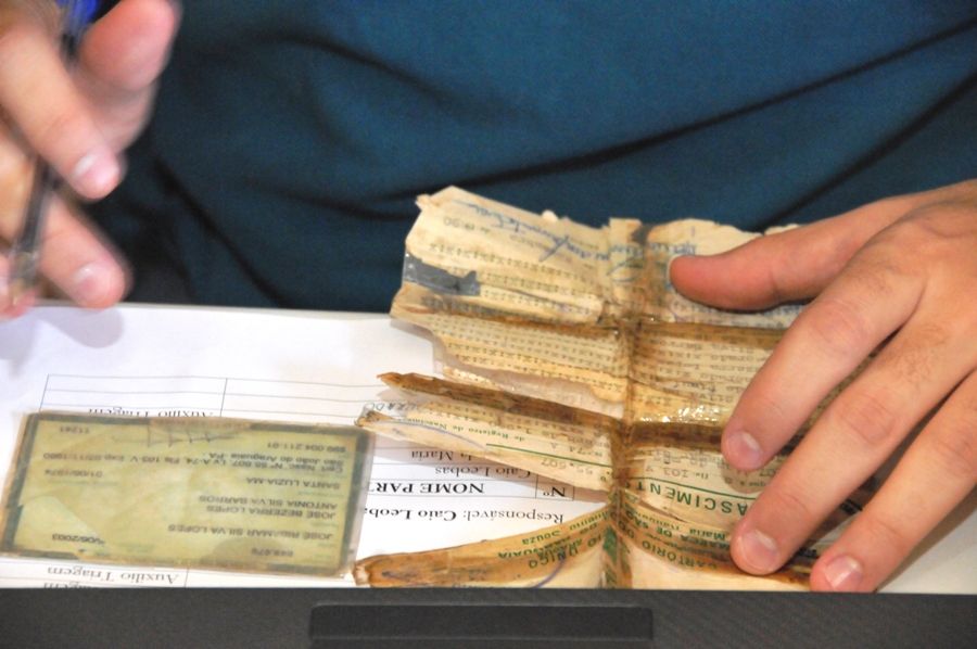 Um dos procedimentos realizados foi o de emissão de novos documentos pessoais dos assistidos que procuraram atendimento da Defensoria.