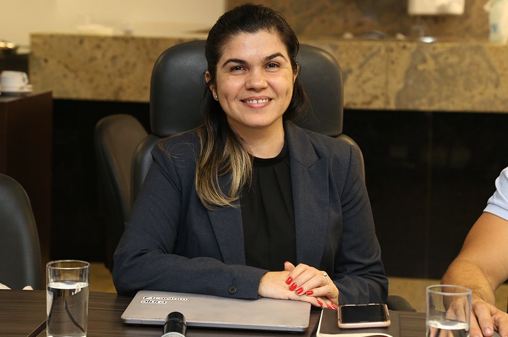 Responsável pelo setor de Inovação e Tecnologia da DPE do Amazonas, Cristina Araújo