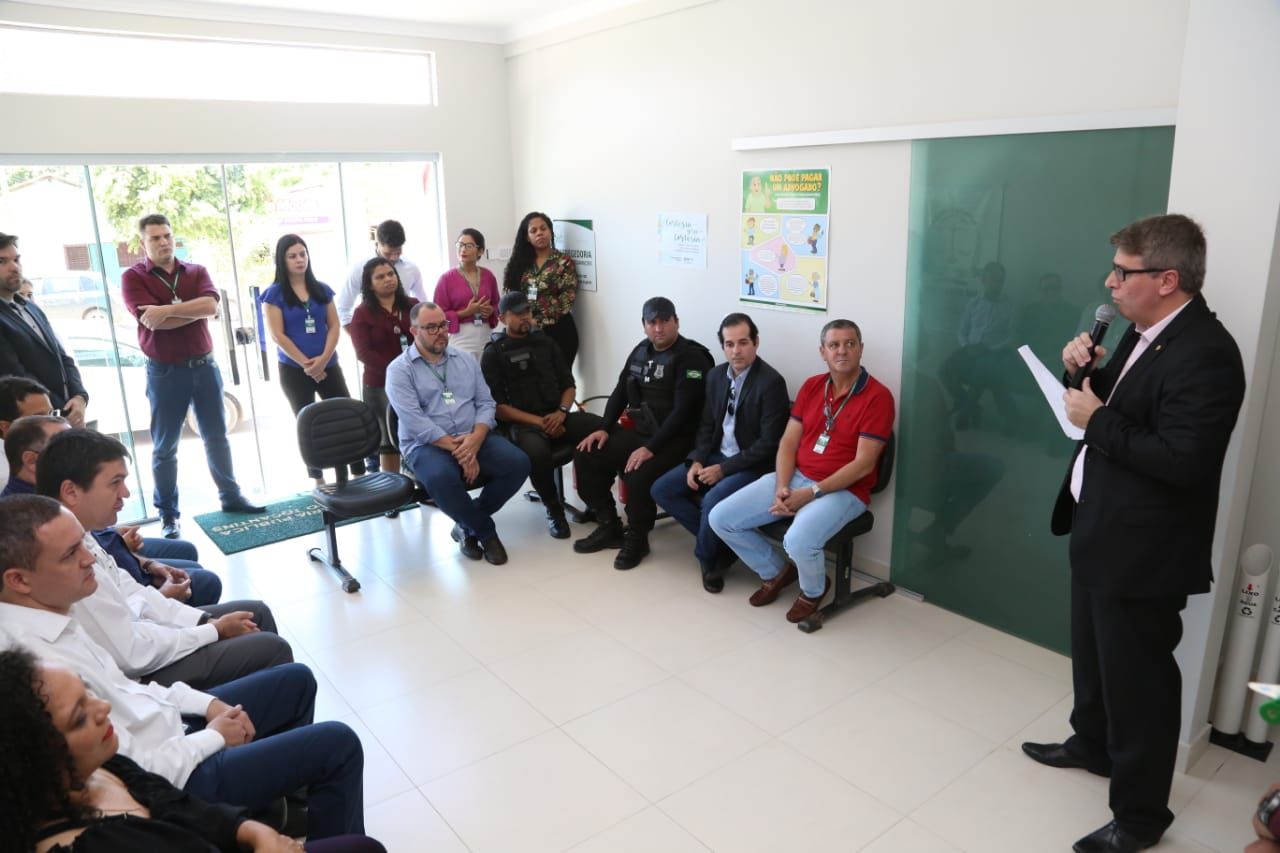 Solenidade de inauguração da nova sede da DPE em Taguatinga