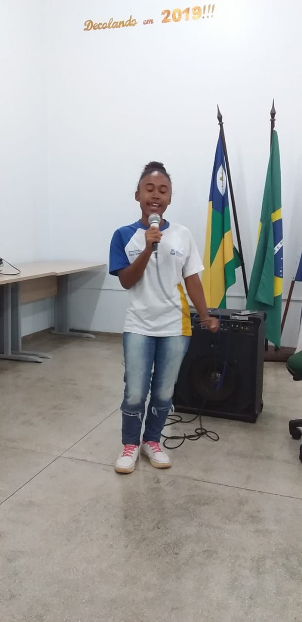 Audições com os estudantes que irão concorrer na modalidade música