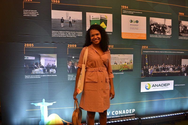 A defensora pública Joyce Mayara