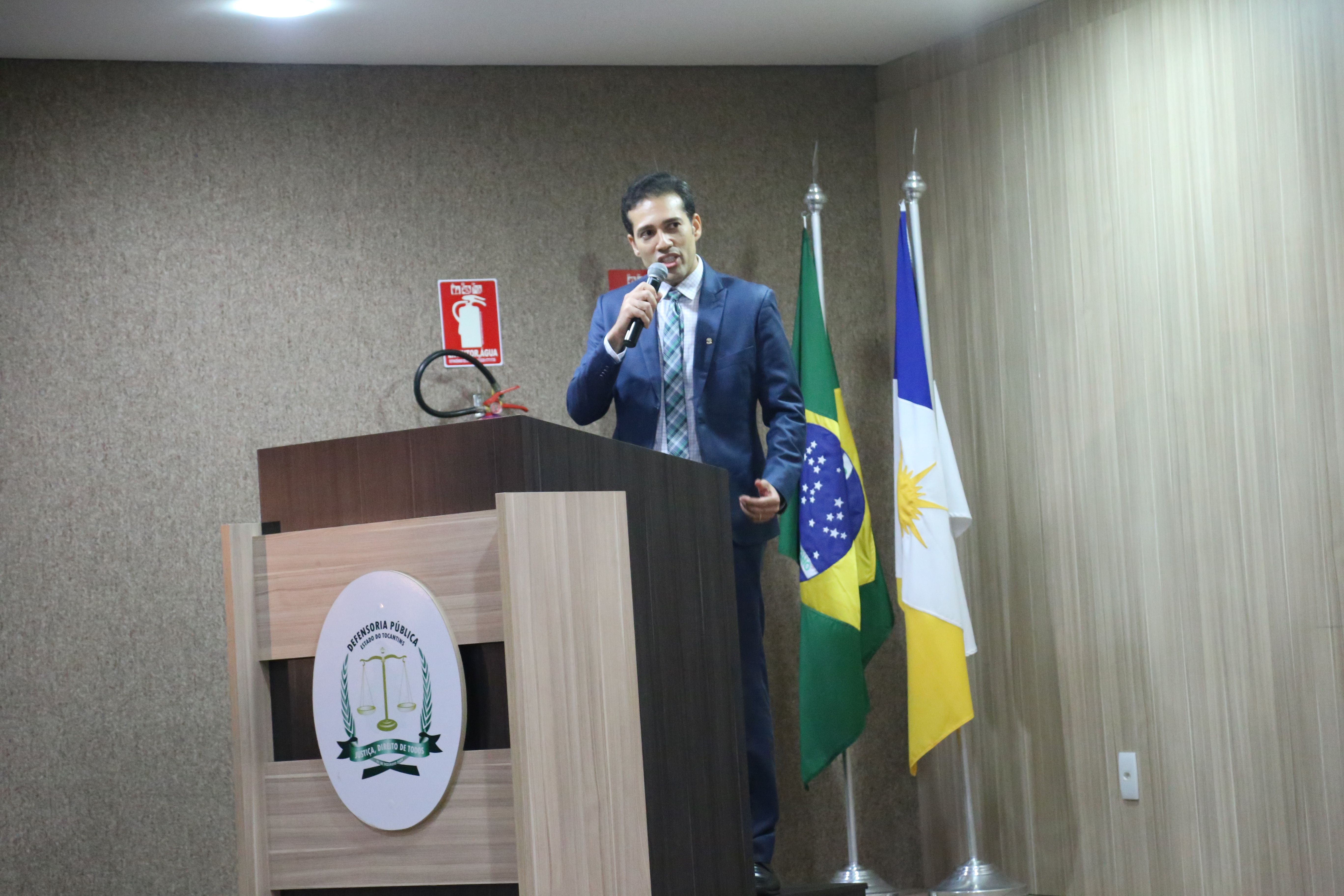 Vice-presidente da Adpeto, Fabrício Dias foi homenageado