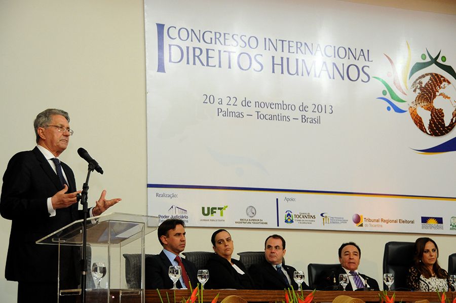 Pres. do Colégio Permanente de Diretores das Escolas da Magistratura, Desemb. Antonio Rulli Junior em pronunciamento