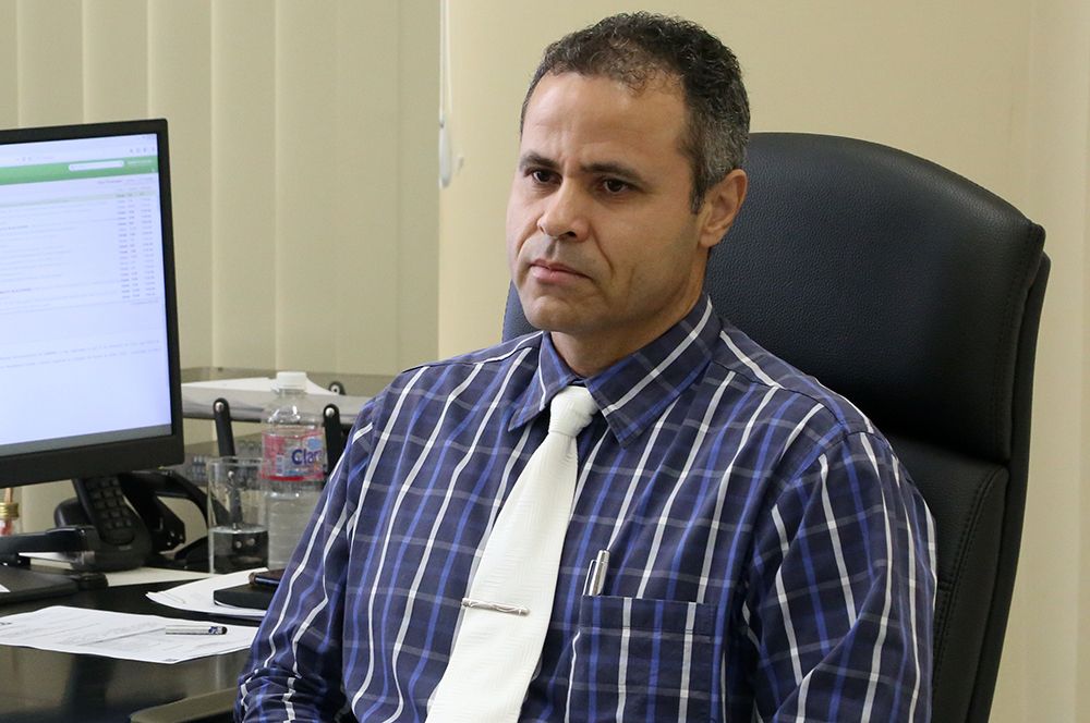 Presidente do Igeprev, Sharlles Fernando Bezerra Lima.