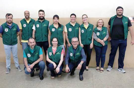 defensora pública titular da 16ª Defensoria Pública de Execuções Penais de Araguaína, Michele Vanessa do Nascimento [à frente]