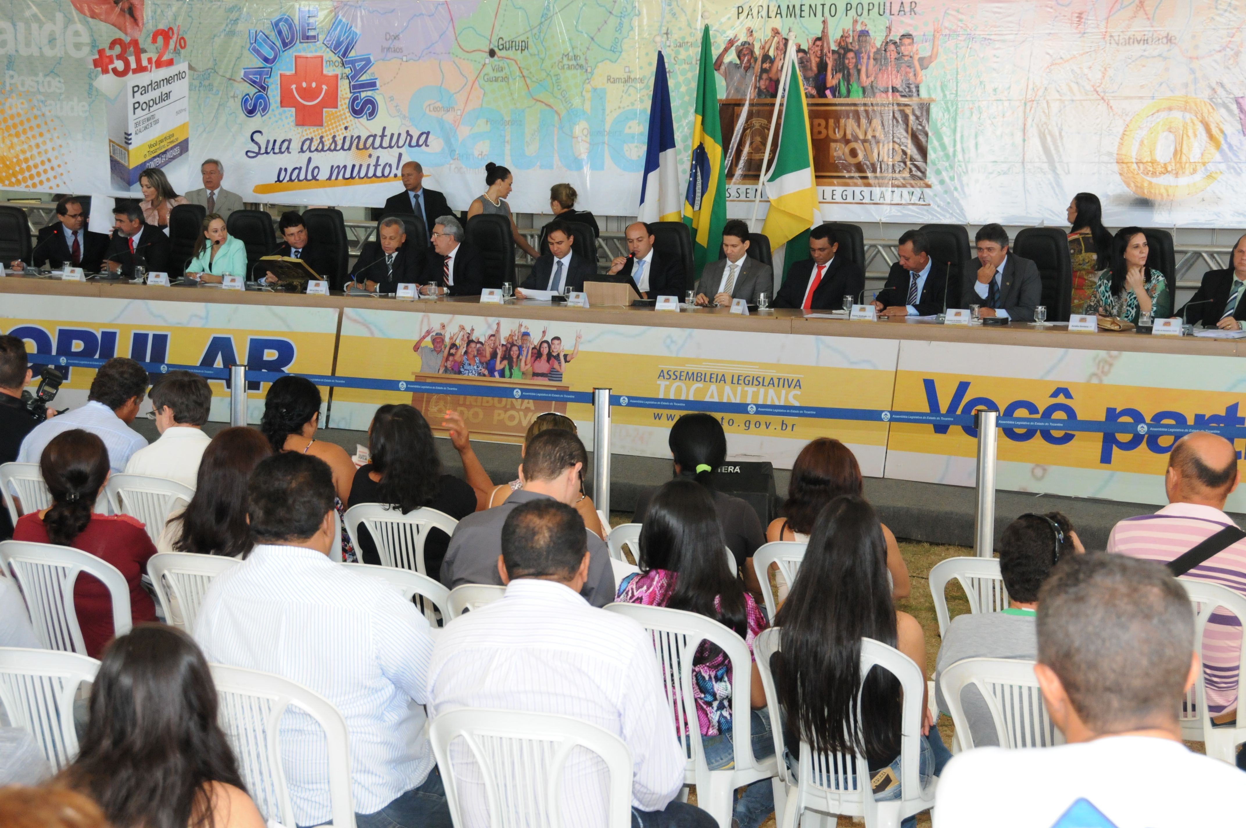 Abertura do Parlamento Popular em Gurupi