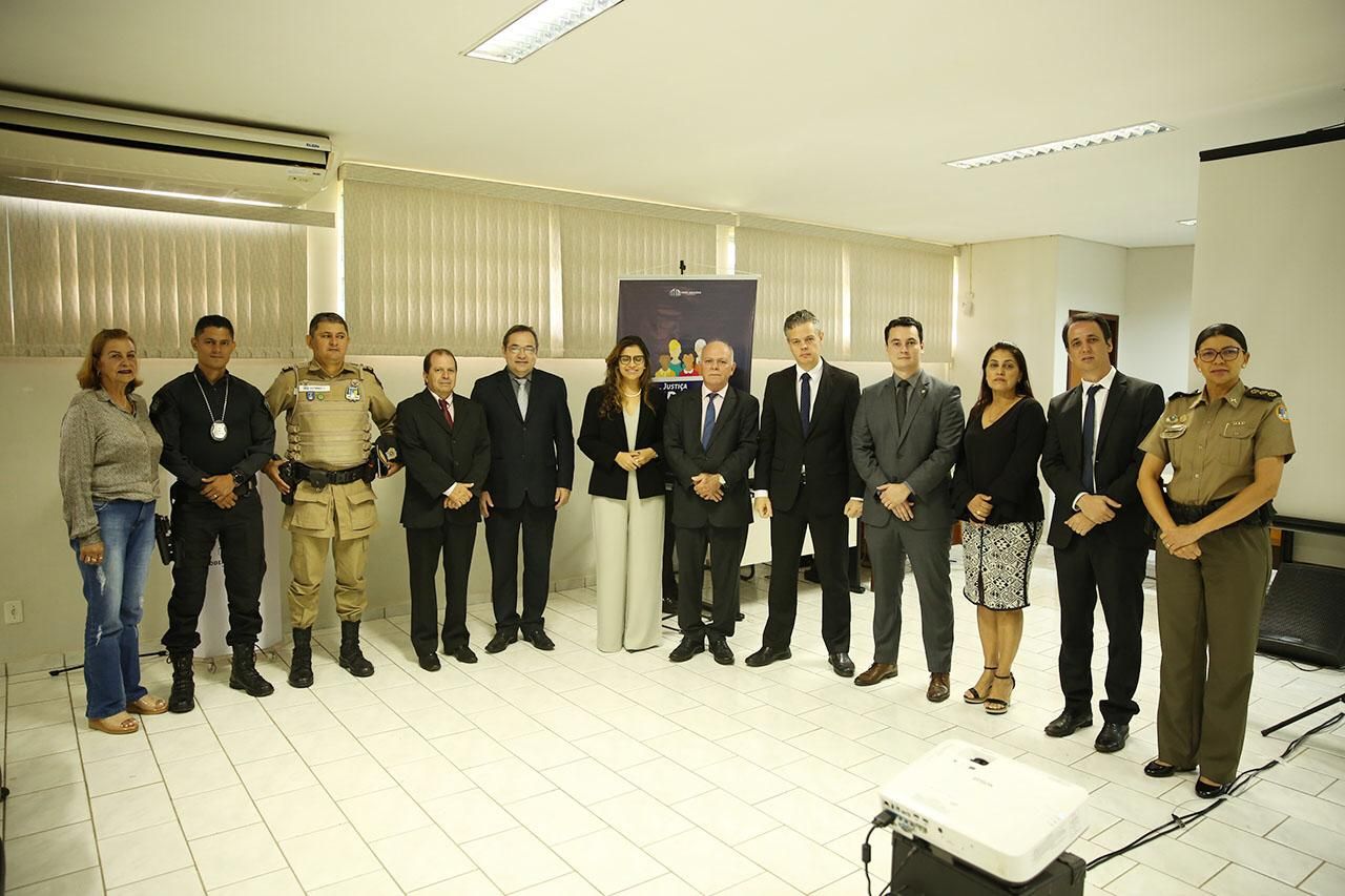 Abertura do Justiça Cidadã no Fórum de Colméia.