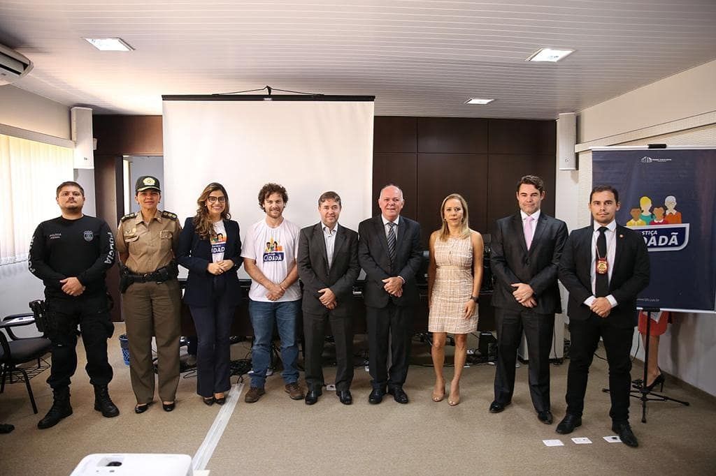Abertura do Justiça Cidadã no Fórum de Araguacema.