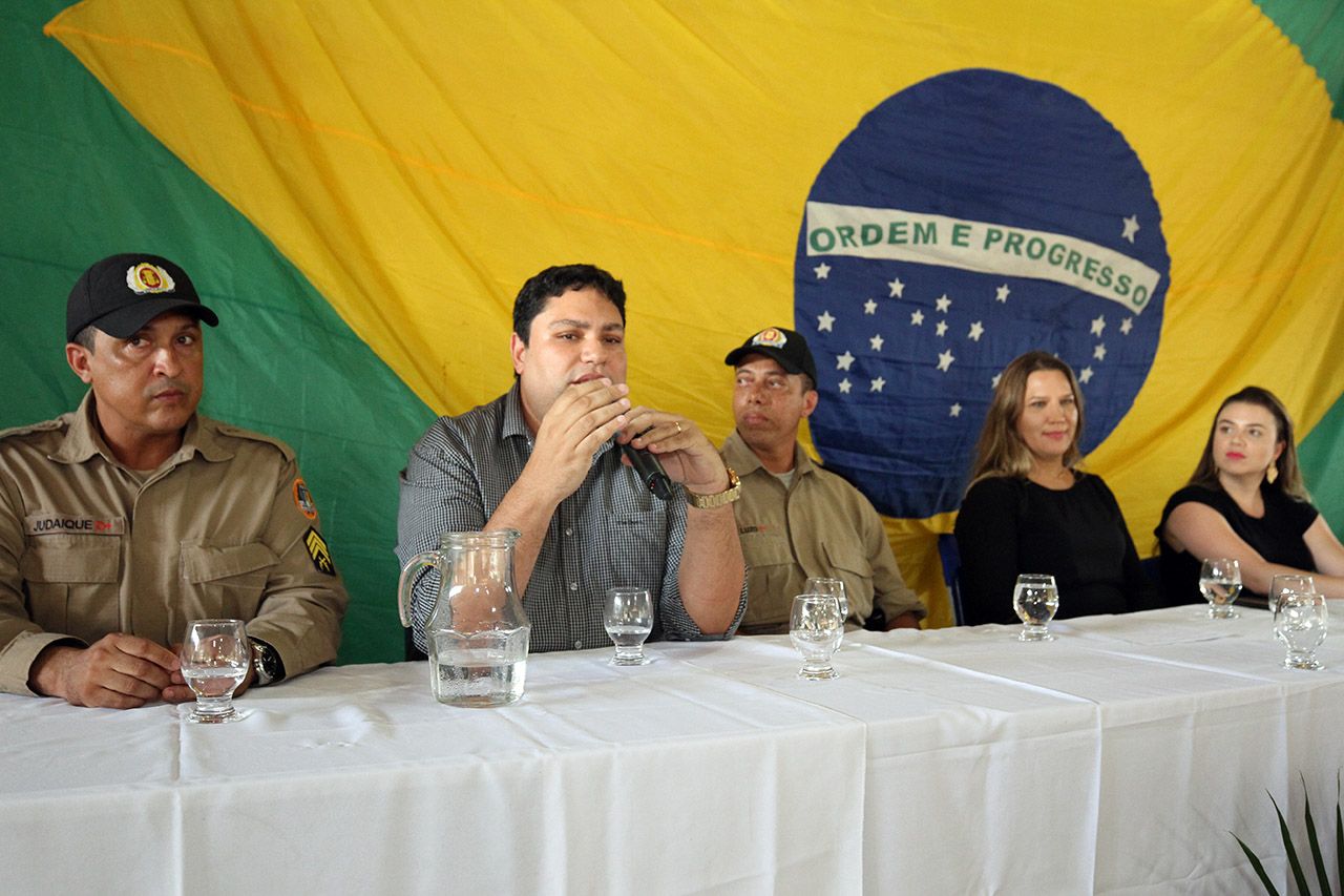 Defensor público Hud Ribeiro Silva no Justiça Cidadã em Palmeirópolis