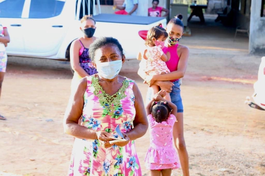 Famílias beneficiadas do setor Água Fria em Palmas
