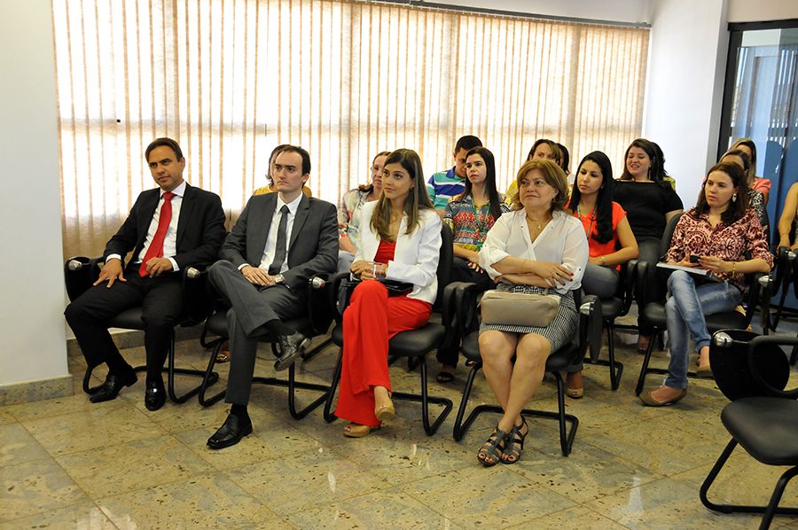 Defensor público geral, Marlon Amorim, defensor empossado Felipe Cury, Alana Menezes, Membros e Servidores da Defensoria Pública