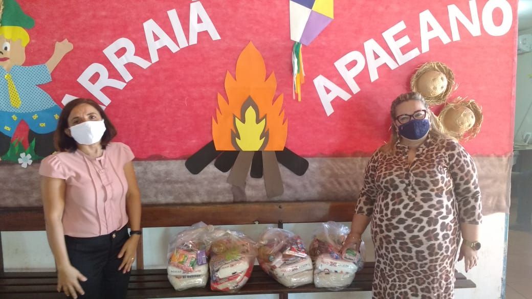 Representante da APAE em Paraíso do Tocantins