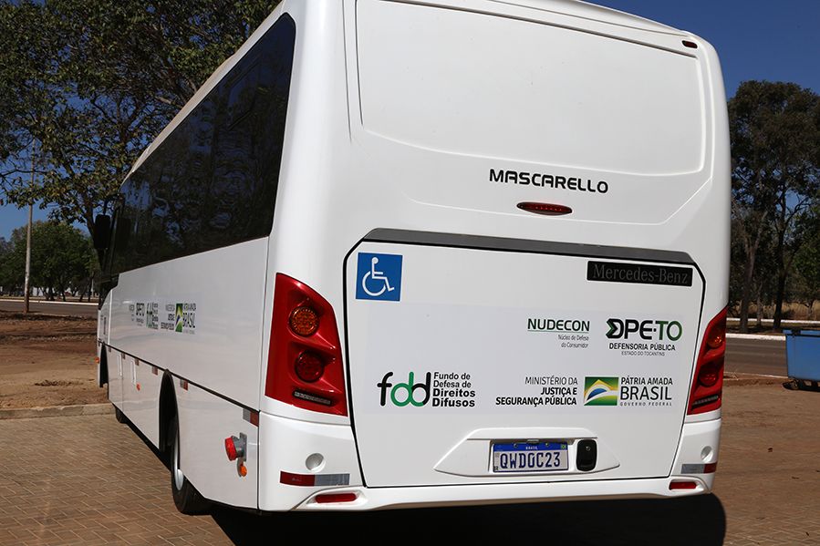 O veículo é resultado de um convênio entre a DPE-TO e o governo federal