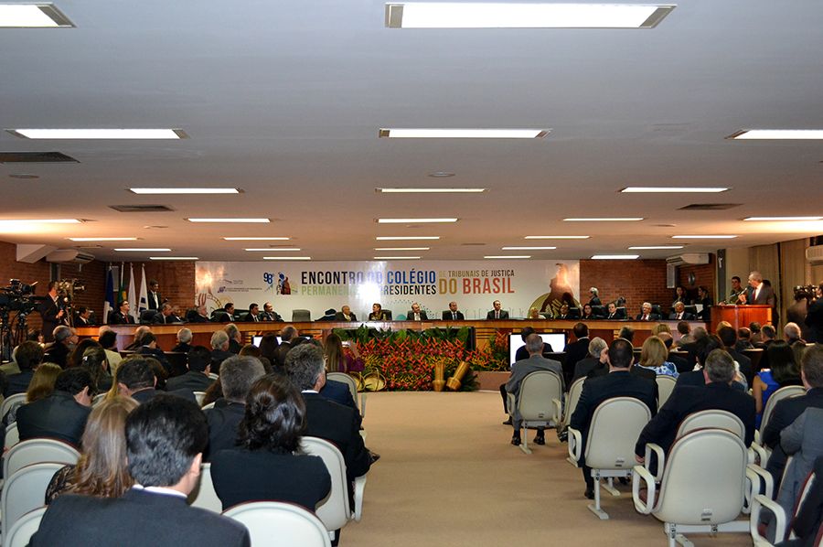 Abertura do 98º Encontro do Colégio Permanente de Presidentes de Tribunais de Justiça do Brasil