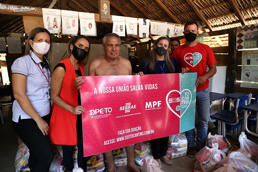 Doações fazem parte da ação SOS Tocantins