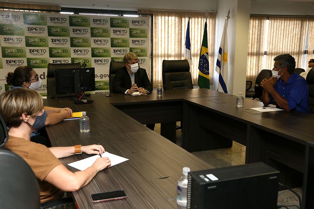 Adesão aconteceu durante reunião na DPE, em Palmas