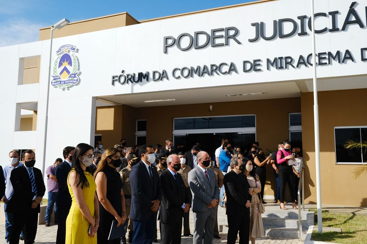 Novo Fórum de Miracema foi inaugurado na terça-feira, 15