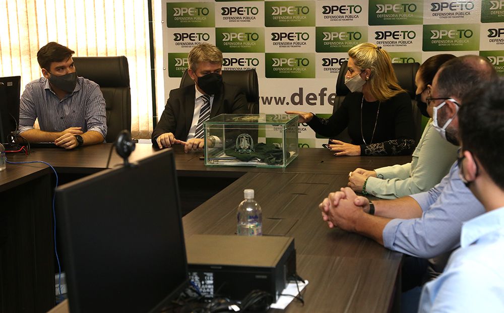 Reunião aconteceu na Sala do Conselho Superior