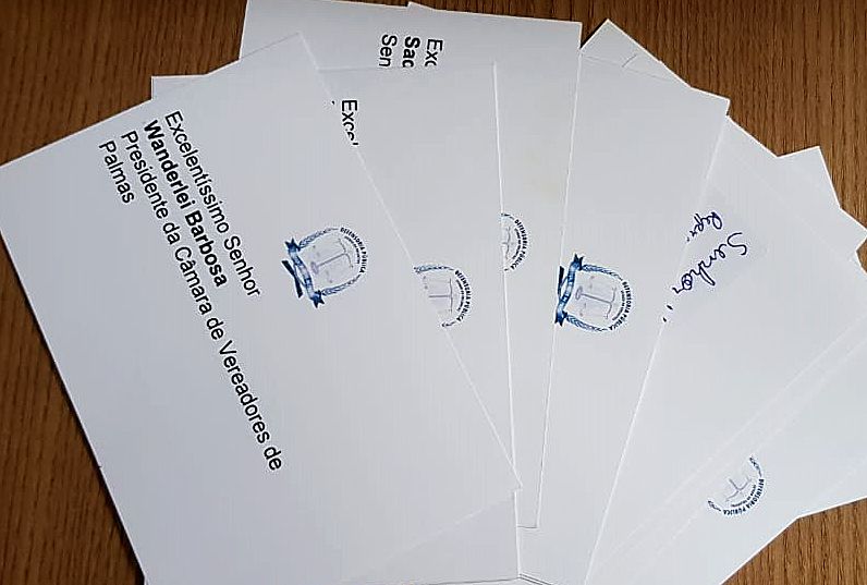 Nominatas de autoridades presentes no evento