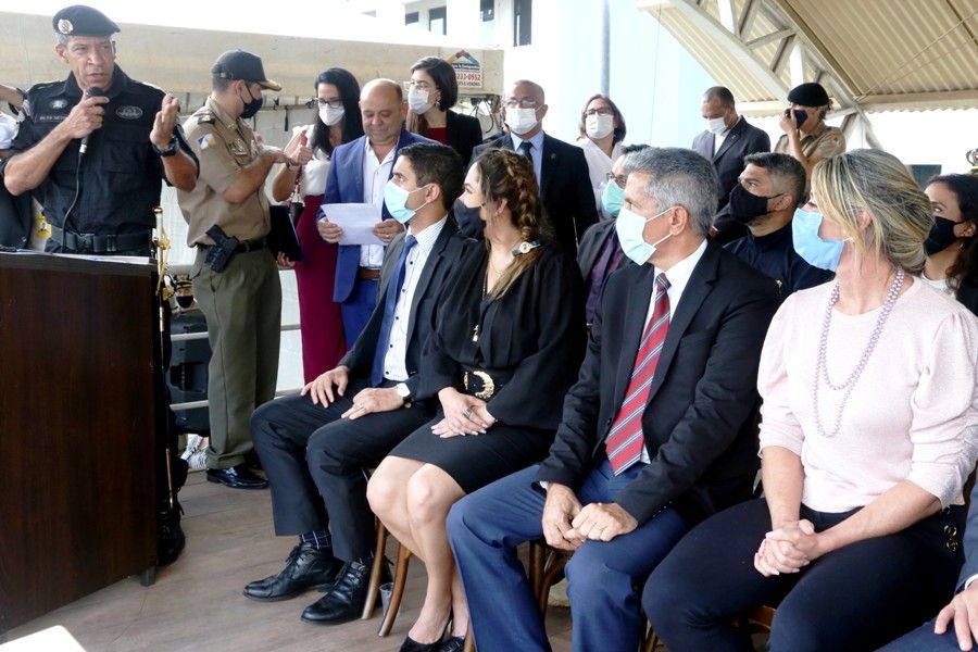 Durante a posse, o novo comandante da PMTO, coronel Silva Neto, discursou sobre como conduzirá a corporação, sugerindo parcerias