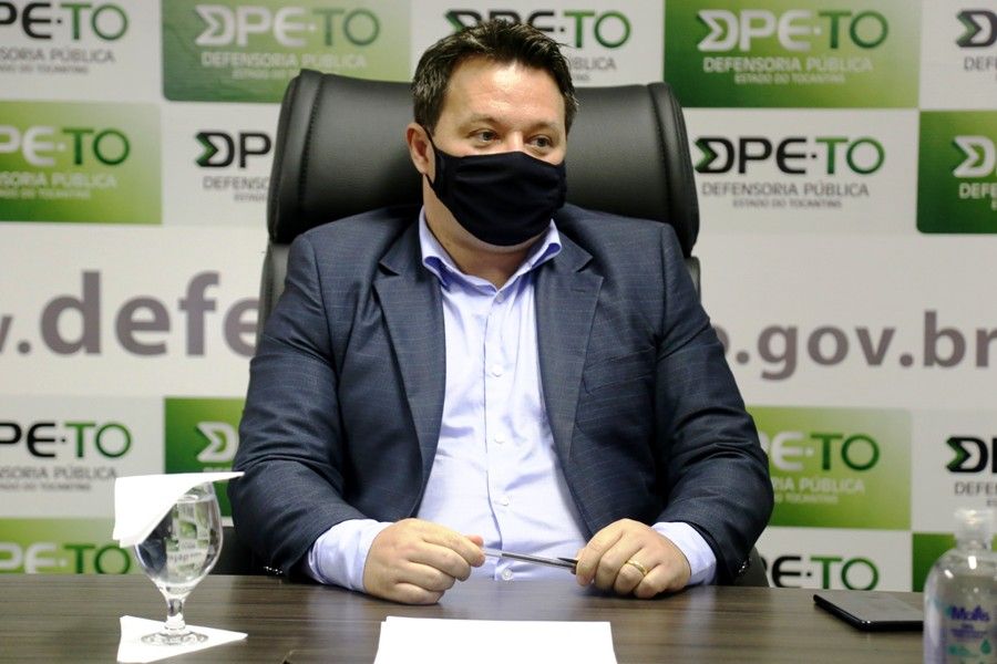 Superintendente de defensores públicos, o defensor público Danilo Frasseto conduziu os diálogos durante a atividade