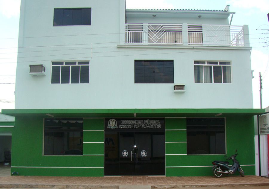 Sede da Defensoria Pública em Paraíso do Tocantins