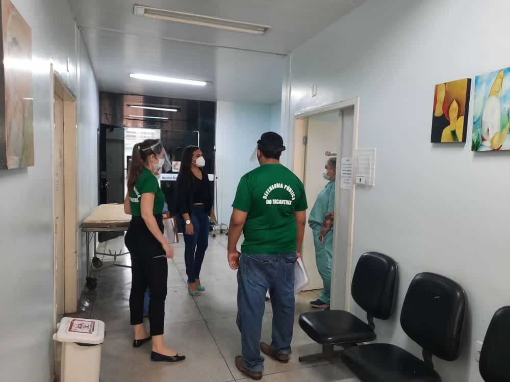 Visita in loco ao Hospital Regional Dr. Alfredo Oliveira Barros de Paraíso do Tocantins