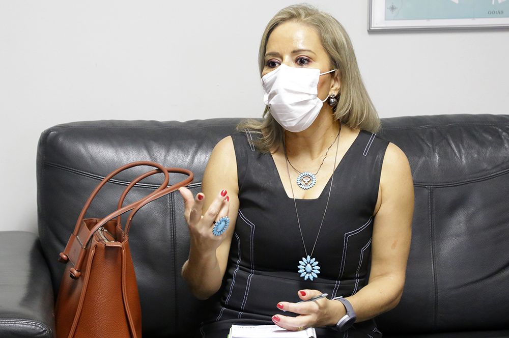 Coordenadora do Nadep, defensora pública Letícia Amorin