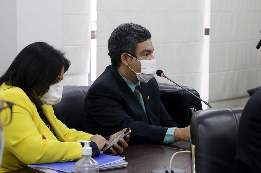 Coordenador do Nusa, defensor público Freddy Alejandro, representou a Defensoria Pública