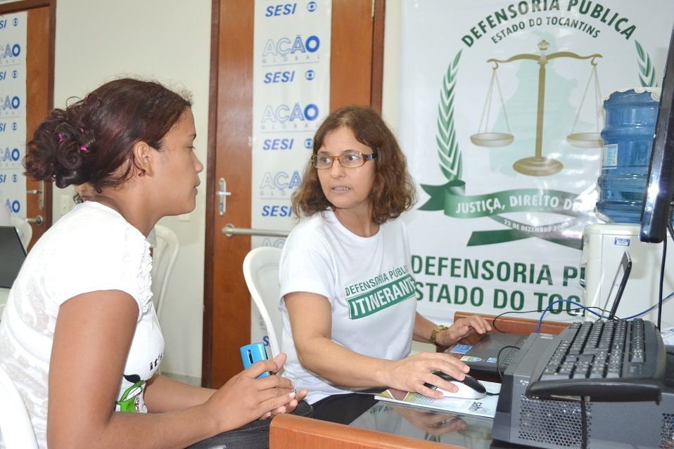 Atendimento normal foi realizado, incialmente com o cadastro.