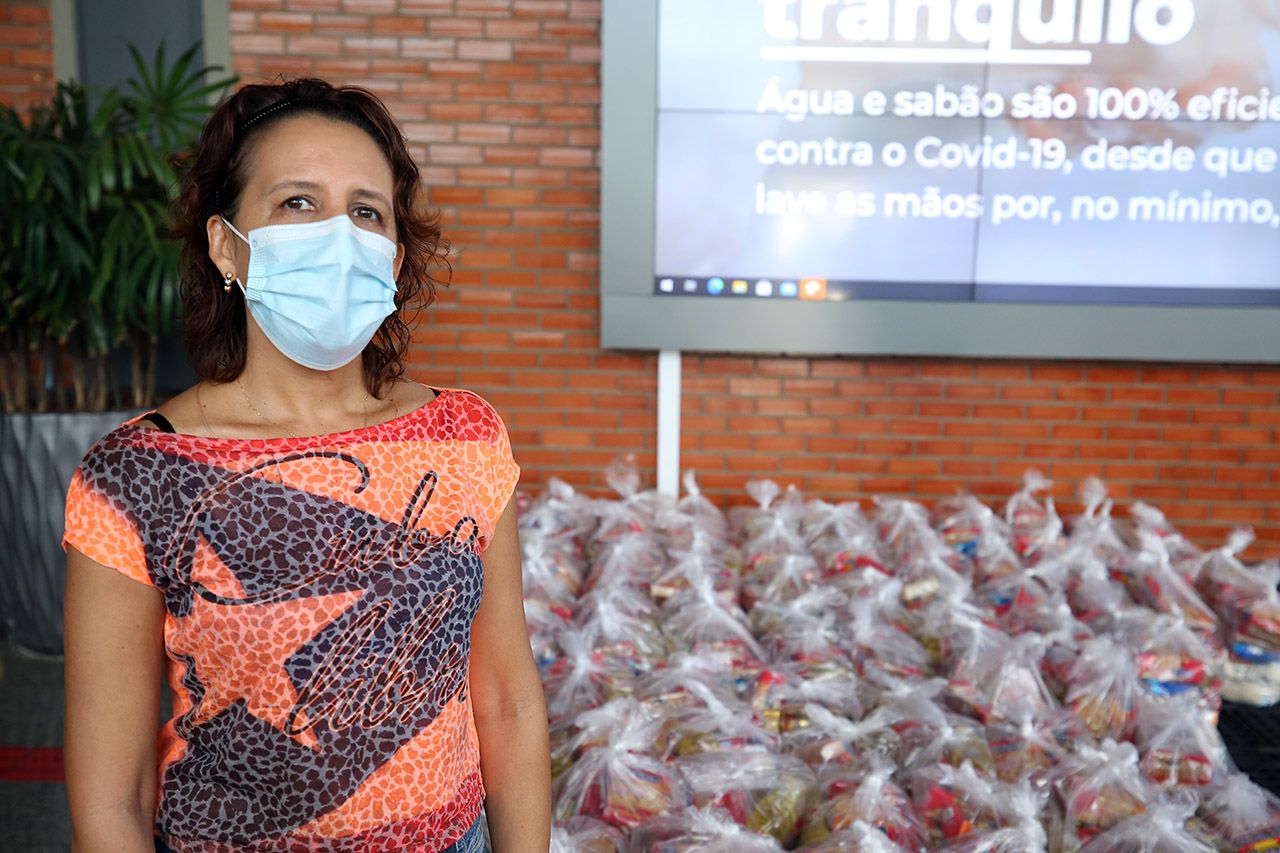 Graziela Cortez ressaltou que a ajuda da Parceria Solidária chega em boa hora