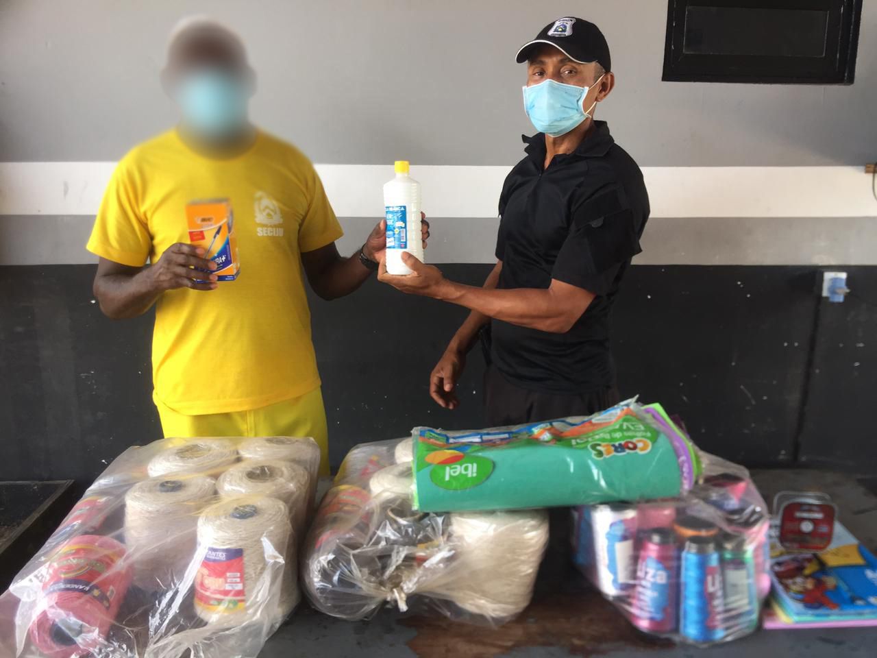 Material arrecadado já foi repassado aos reeducandos