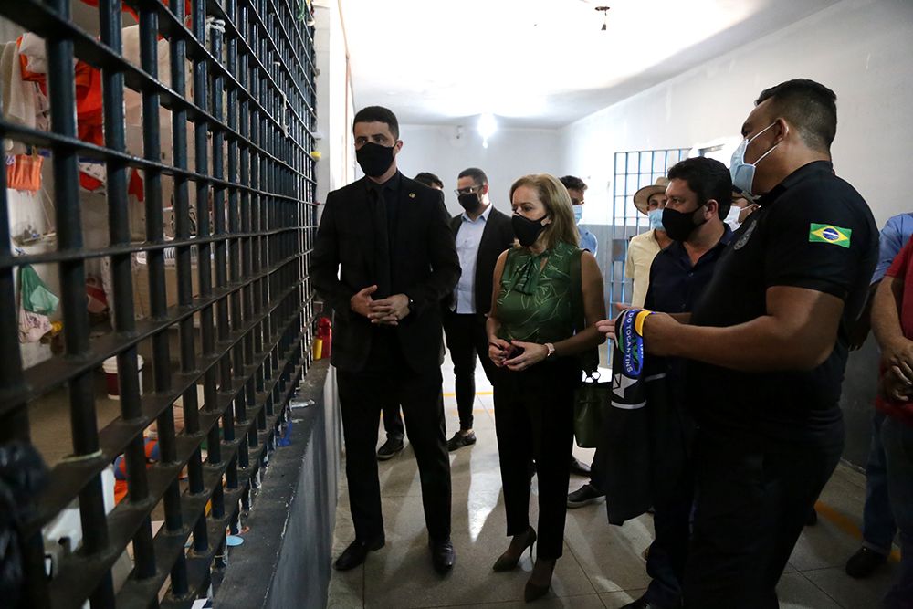 Coordenadora do Nadep visitou alguns espaços da unidade penal de Barrolândia