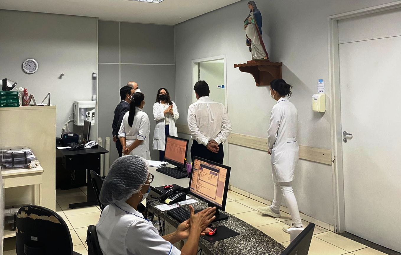 Durante a atuação defensorial, uma vistoria foi realizada na unidade hospitalar