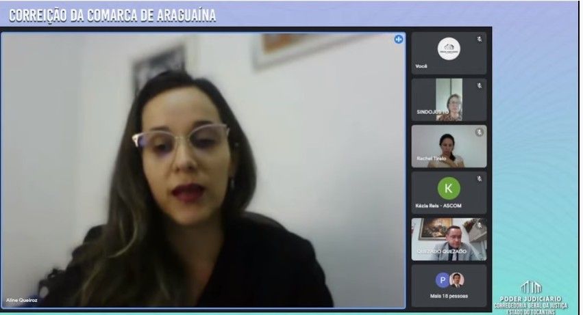 Diretora do Núcleo Regional da DPE em Araguaína em substituição, defensora pública Aline Mendes participou da solenidade