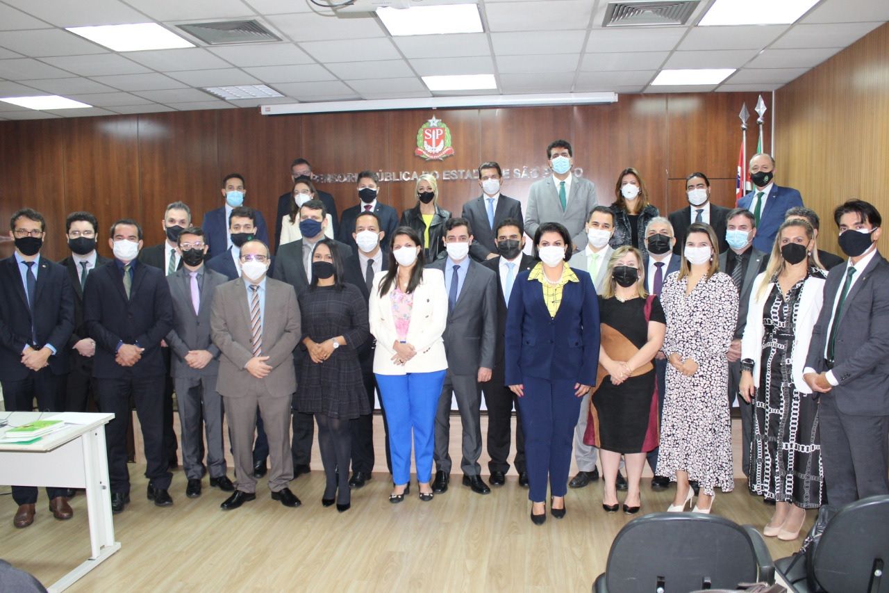 Estiveram presente representantes de 24 Defensorias Públicas-Gerais