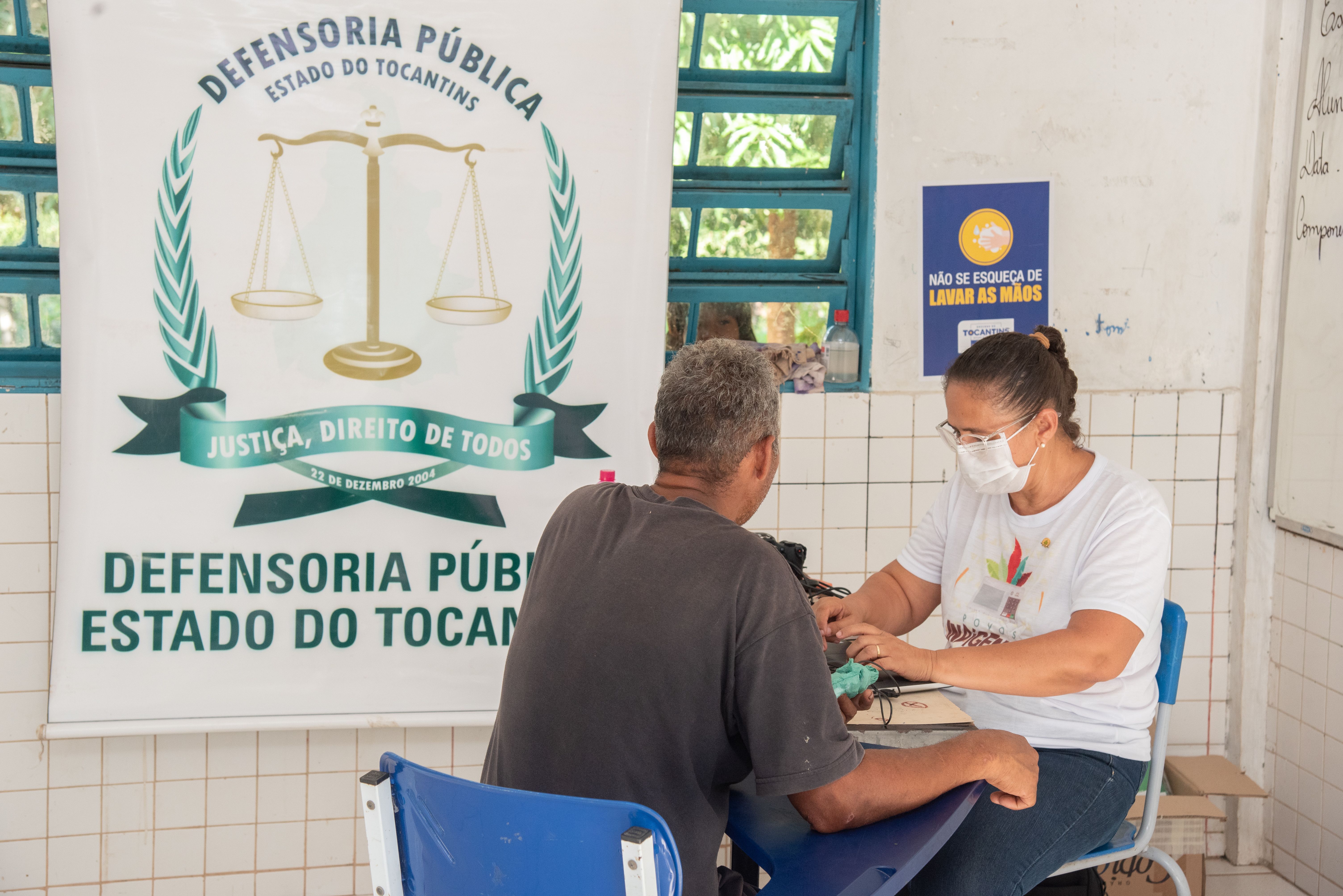 Indígenas aproveitaram para tirar dúvidas sobre registro civil