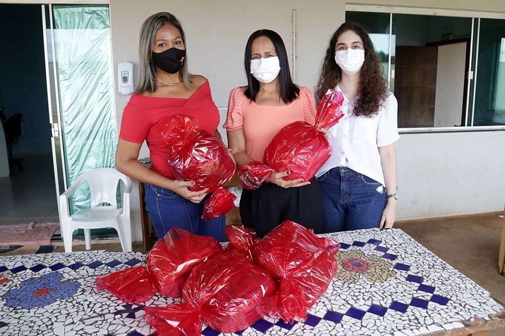 Casa Acolhida foi contemplada com quatro kits