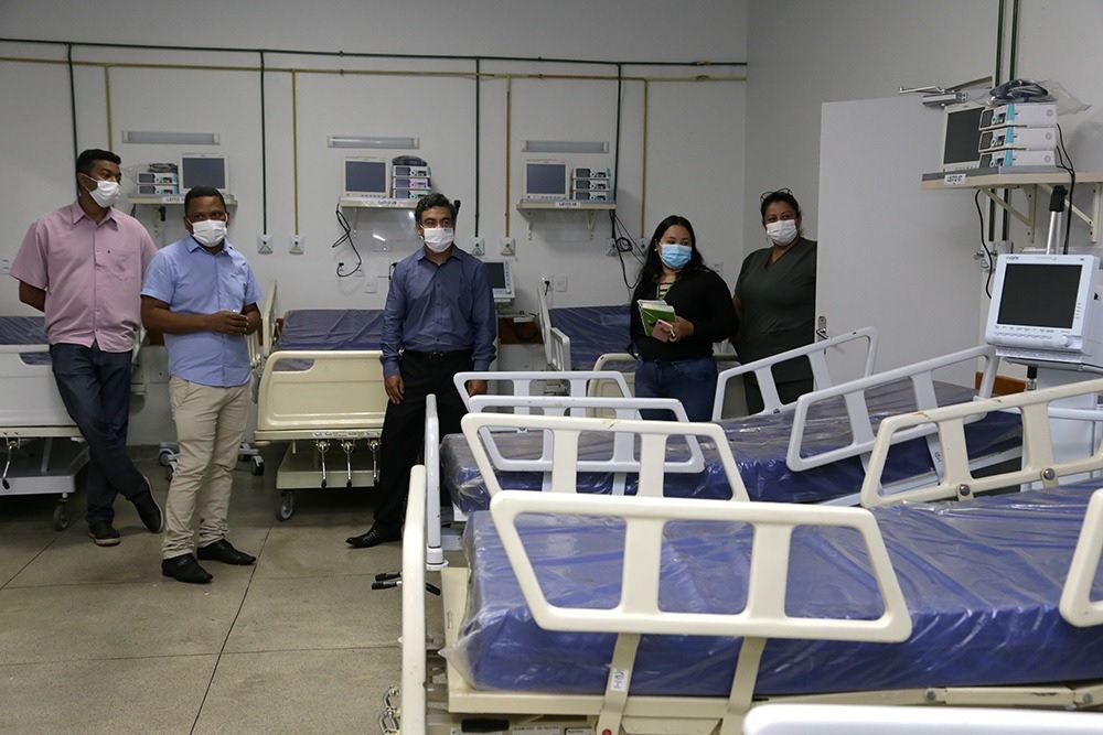 Leitos e equipamentos no Hospital Regional aguardando questões técnicas para poderem ser utilizados