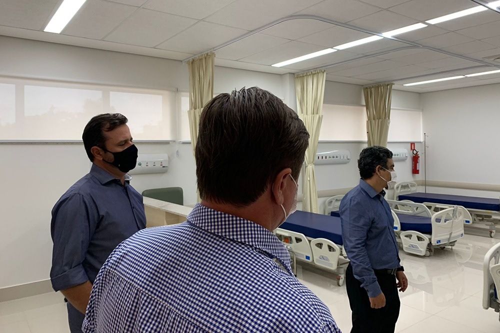 No Hospital de Amor a equipe do Nusa conheceu a estrutura do local e os serviços ofertados