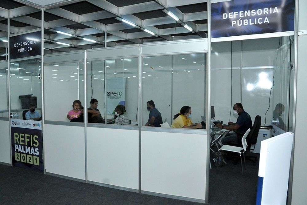 Defensoria conta com uma sala específica para atendimento