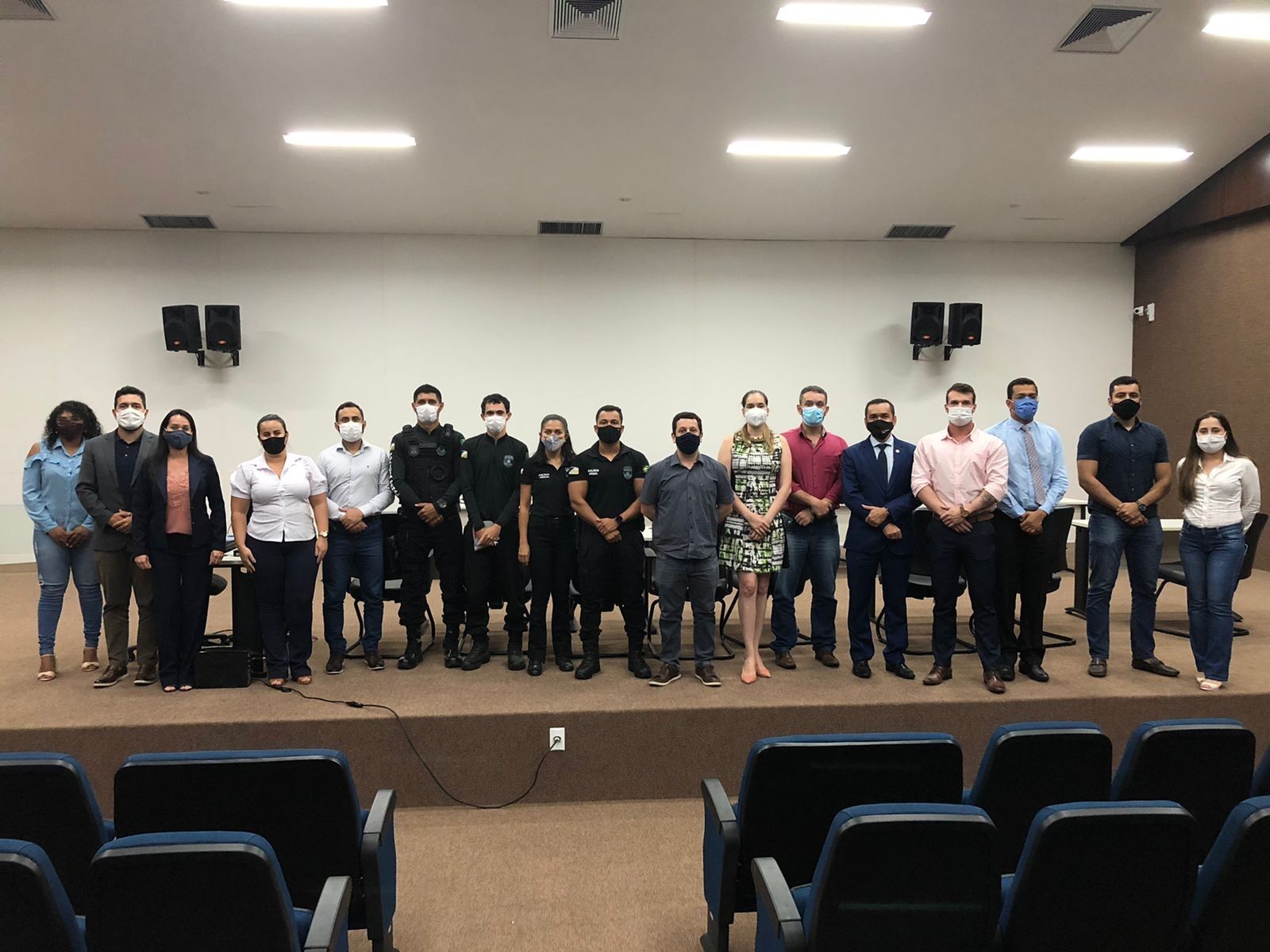 Encontro reunião representantes de órgãos da área de execução penal de Araguaína