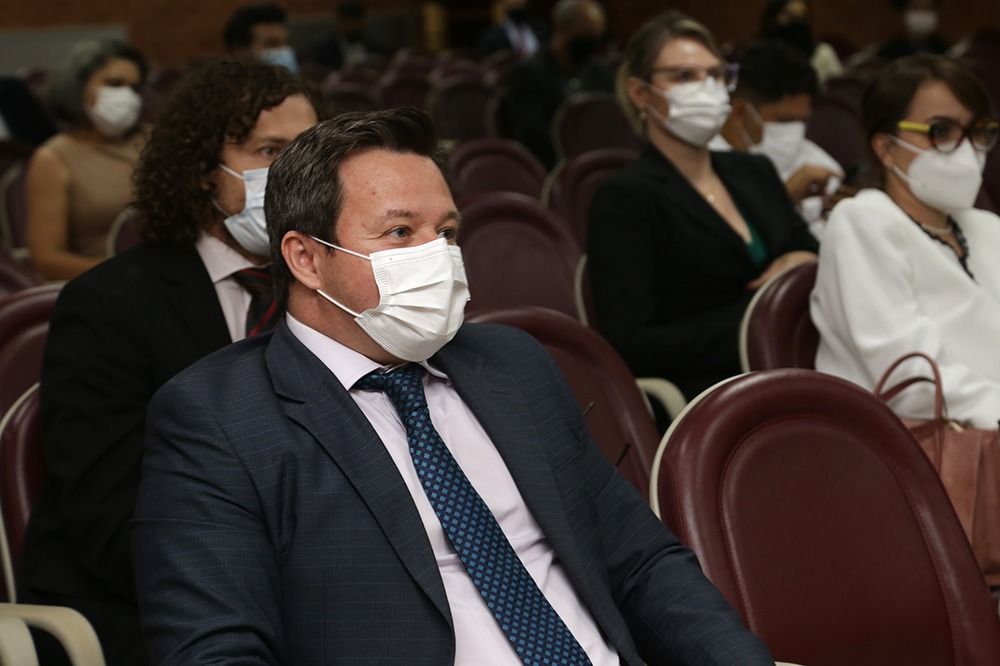 O superintendente de Defensores Públicos, Danilo Michelini Frasseto, também prestigiou o evento