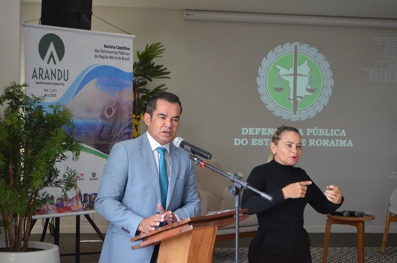 Defensor público-geral de Roraima lembrou a importância da revista para os assistidos da região Norte