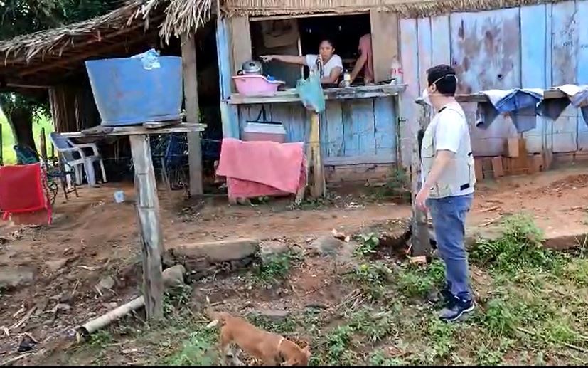 Pablo Mendonça Chaer esteve com as famílias atingidas pela enchente no início do ano