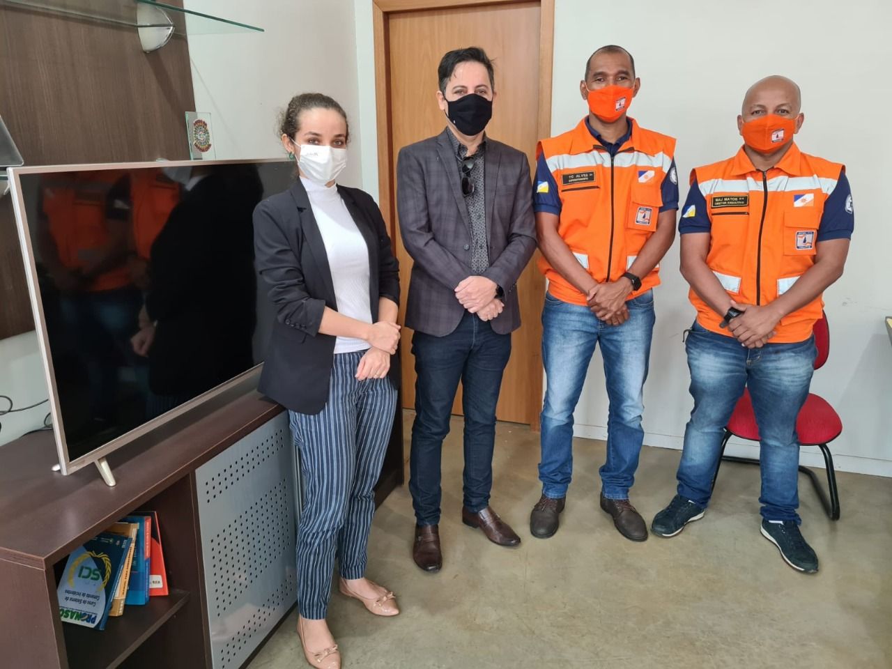 Defensoria Pública e Defesa Civil discutiram ações frente às cidades afetadas pelas enchentes