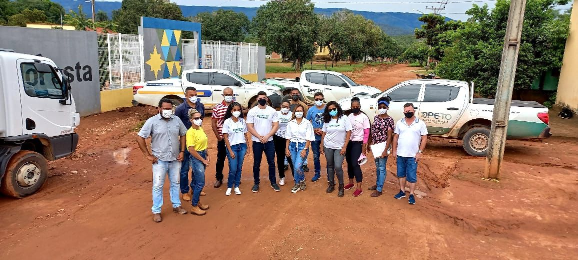 Equipe da Defensoria Pública acompanhou a ação nas comunidades