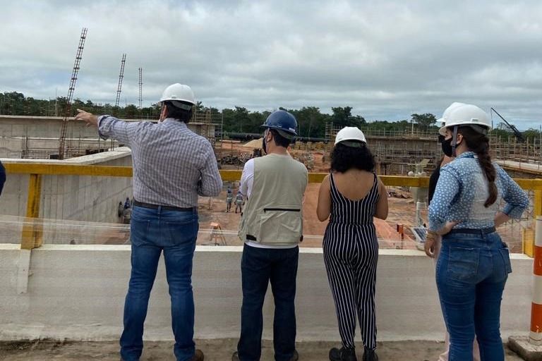BRK mostro nova estação que está em construção