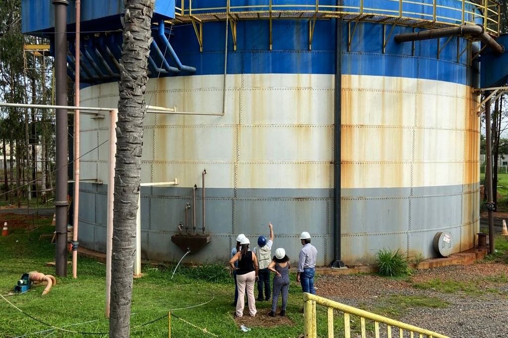 Um dos locais visitados pelo Defensor Público